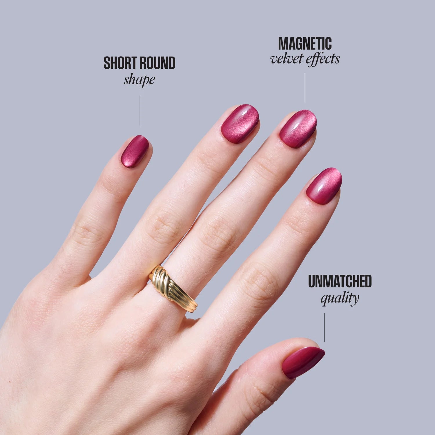 UÑAS POSTIZAS CORE FLAMING - KISS