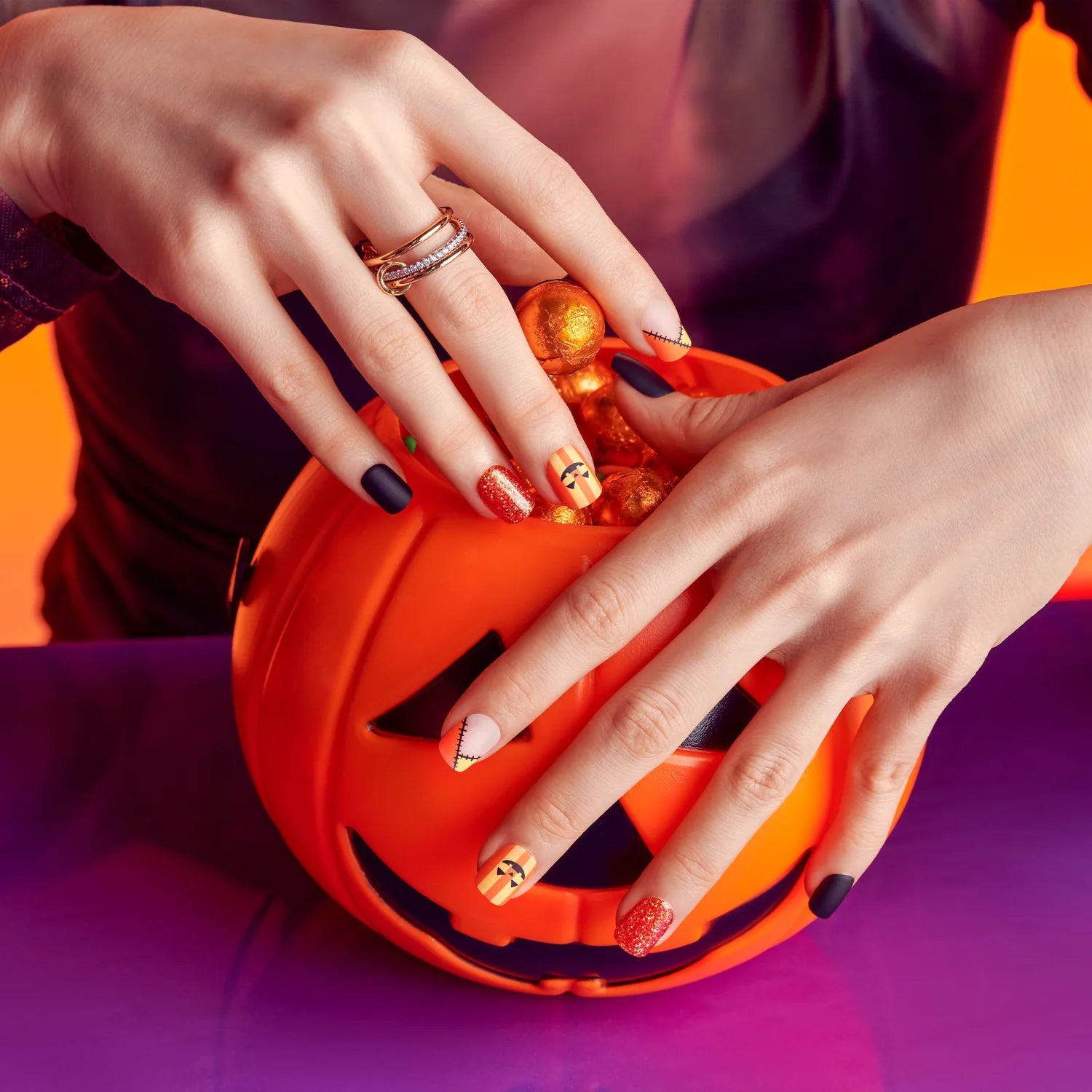 UÑAS POSTIZAS IMPRESS DEAD GLAM - KISS