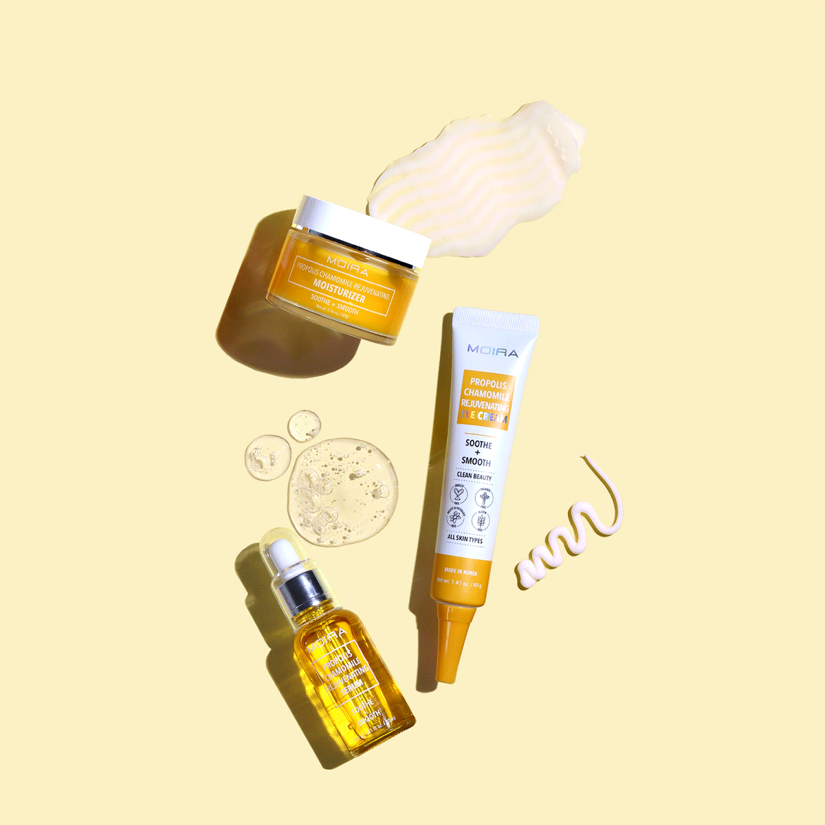 KIT SKINCARE ANTI EDAD PROPÓLEO Y MANZANILLA - MOIRA