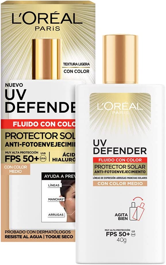 LOREAL DERMO EXPERTISE UV FLUID TINTED MEDIO