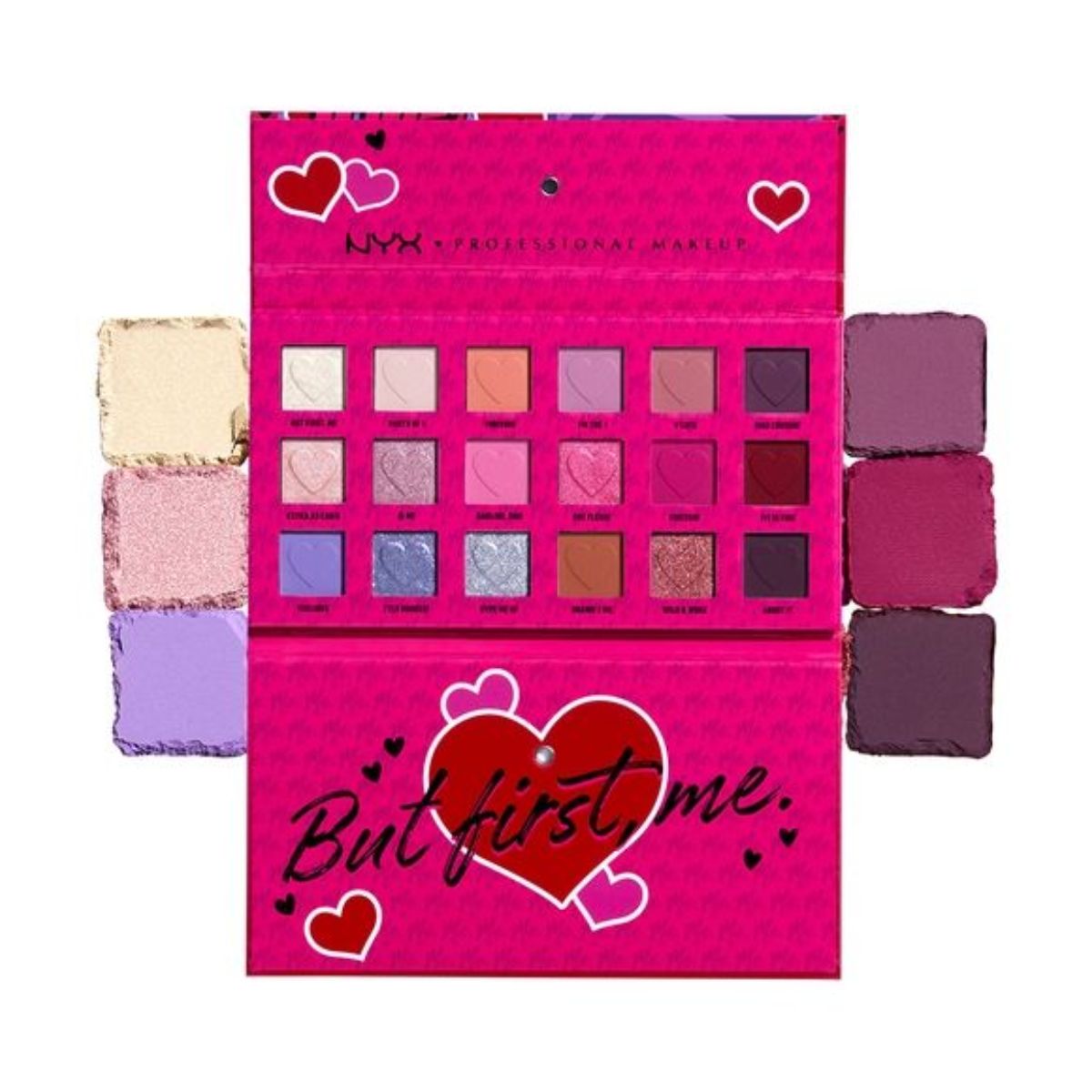 2 ME LUV ME SHADOW PALETTE 01 - OUTLET NYX PROFESSIONAL MAKEUP