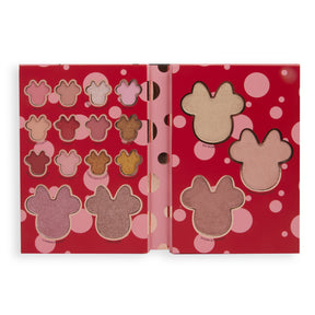 ALL EYES ON MINNIE PALETA DE SOMBRAS - MAKE UP REVOLUTION X MINNIE MOUSE