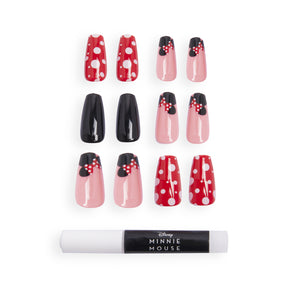 ALWAYS IN STYLE UÑAS POSTIZAS - MAKE UP REVOLUTION X MINNIE MOUSE