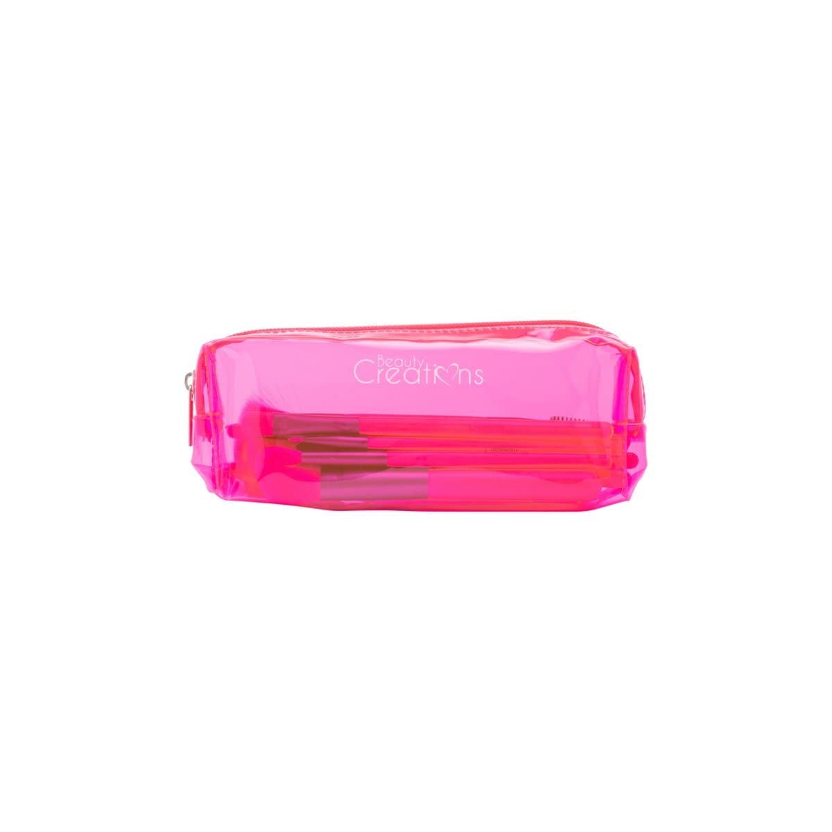 BOMB AF NEON PINK BRUSH SET - BEAUTY CREATIONS