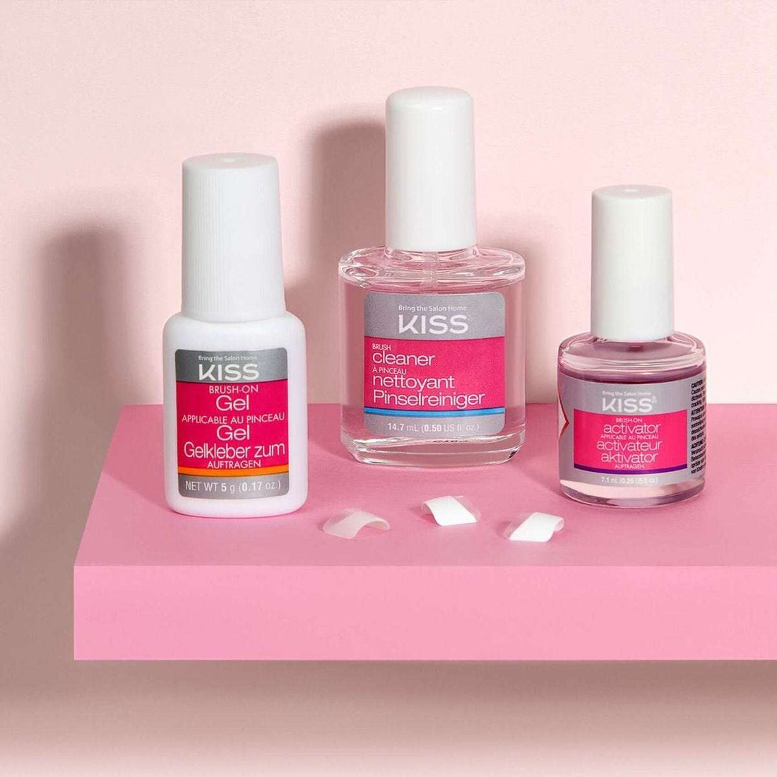 BRUSH ON GEL NAIL KIT KISS