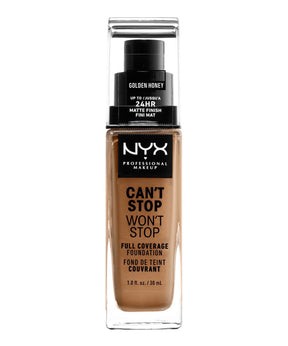 CANT STOP WONT STOP 24HR FOUNDATION GOLDEN HONEY - NYX PROFESSIONAL MAKEUP