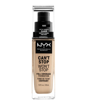 CANT STOP WONT STOP 24HR FOUNDATION NUDE - NYX PROFESSIONAL MAKEUP
