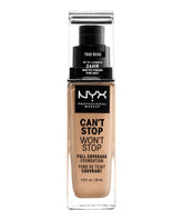 CANT STOP WONT STOP 24HR FOUNDATION TRU BEIGE - NYX PROFESSIONAL MAKEUP