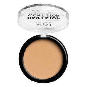 CANT STOP WONT STOP POWDER FOUNDATION TRUE BEIGE - NYX PROFESSIONAL MAKEUP