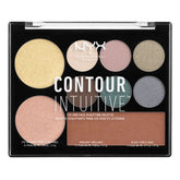 CONTOUR INTUITIVE PALETA SMOKE AND PEARLS - OUTLET NYX PROFESSIONAL MAKEUP