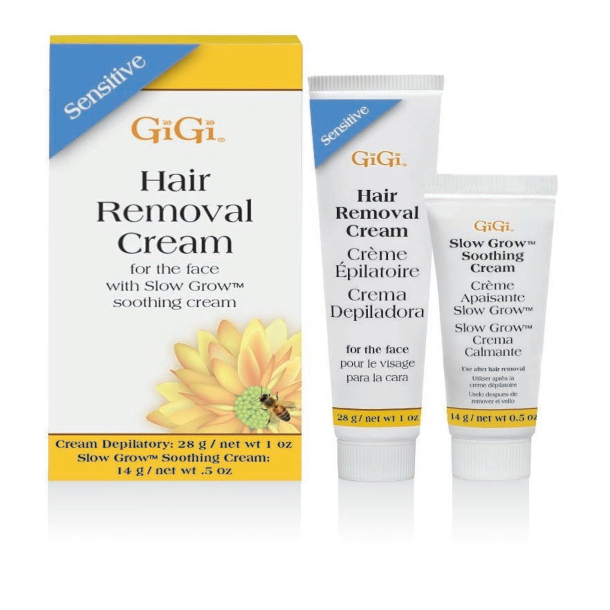 CREMA DEPILATORIA PARA ROSTRO SENSIBLE - GIGI