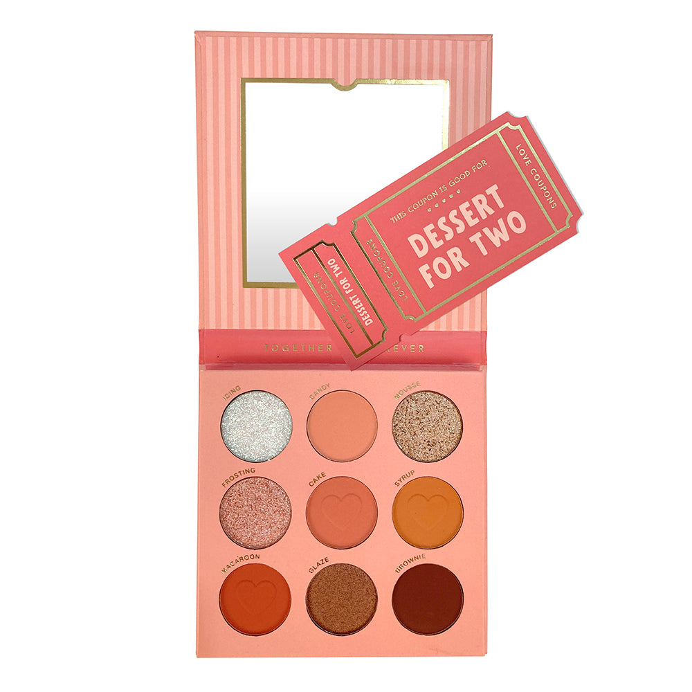 LOVE COUPONS DESSERT FOR TWO 9 COLOR SHADOW PALETTE - LURE
