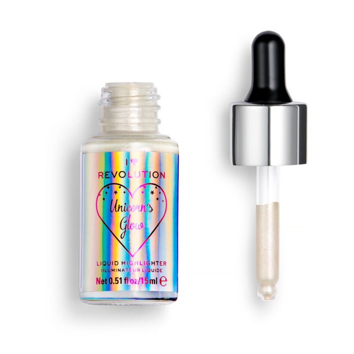 FANTASY LIQUID HIGHLIGHTER UNICORNS GLOW - I HEART REVOLUTION