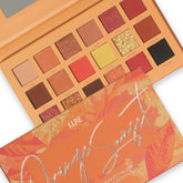 FRUITY COLLECTION ORANGE SUNSET 18 COLOR SHADOW PALETTE - LURE