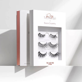 KIT DE PESTAÑAS POSTIZS THE LASH TRIO - OUTLET BEAUTY CREATIONS X ROSY MCMICHAEL