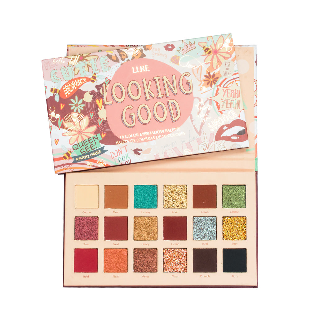 LOOKING GOOD GIRLS CAN 18 COLOR SHADOW PALETTE - LURE