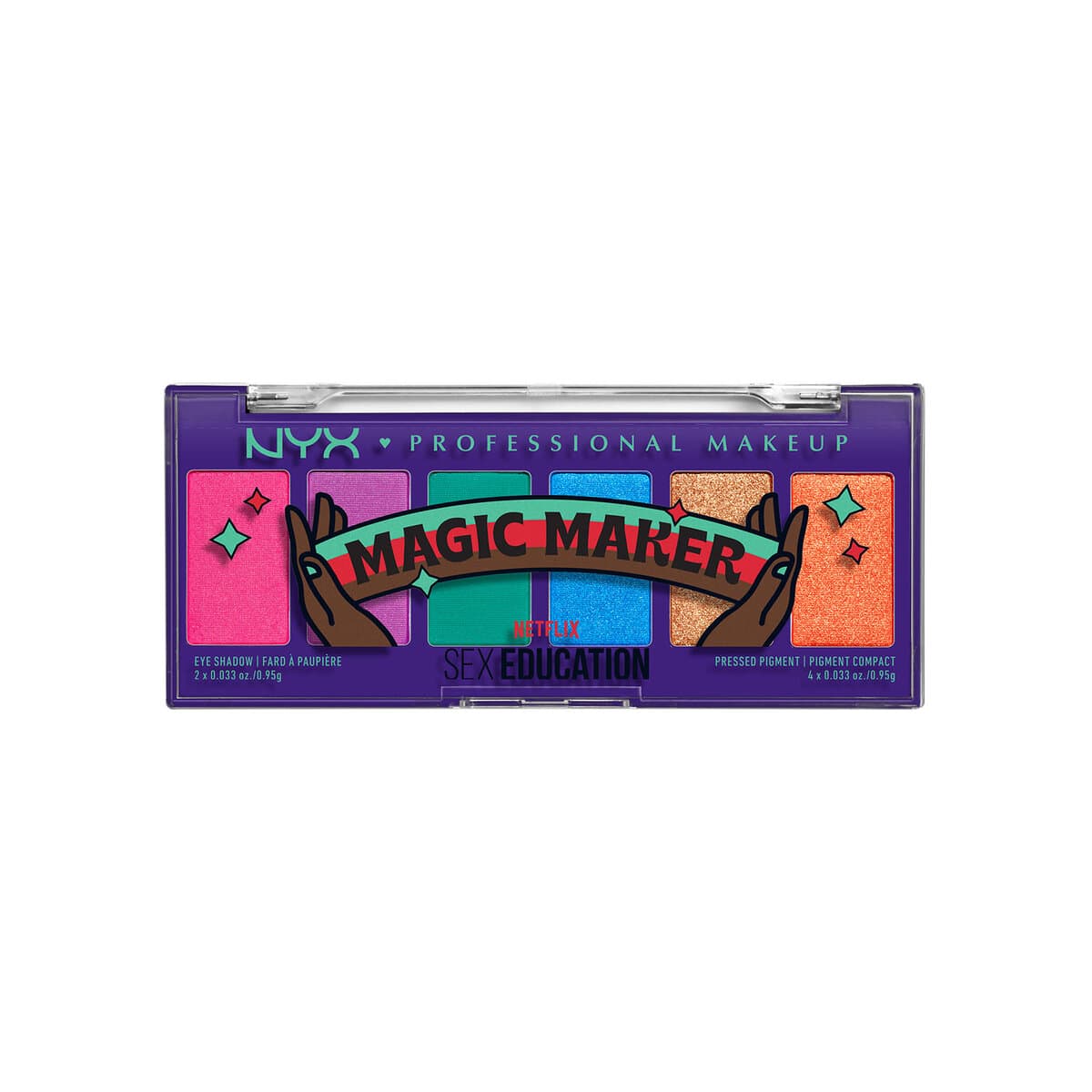 MAGIC MAKER SHADOW PALETTE - NYX SEX EDUCATION