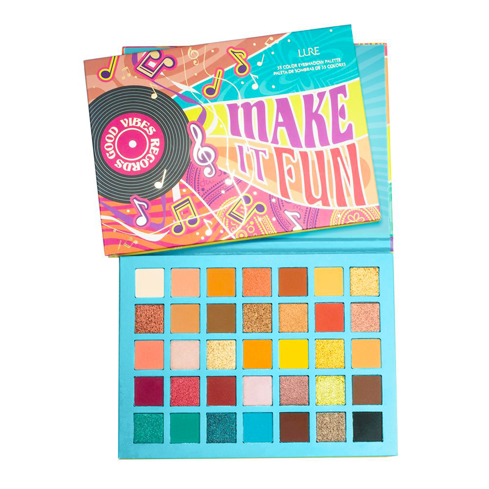 MAKE IT FUN THE SIXTIES 35 COLOR SHADOW PALETTE - LURE