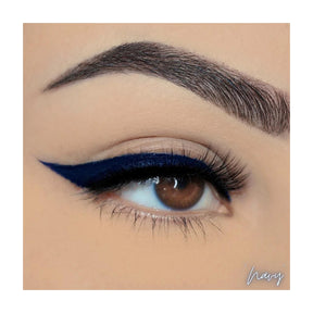 MARK LINE FELT TIP EYELINER NAVY - LA COLORS