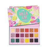 OH LALA GIRLS CAN 18 COLOR SHADOW PALETTE - LURE