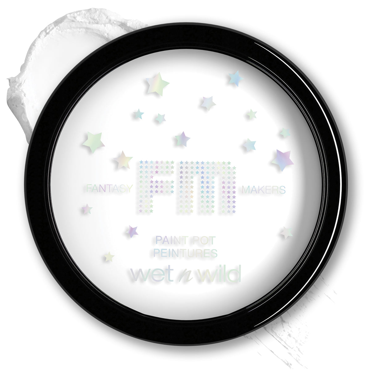 "QUEEN OF DARKNESS" POT DE PINTURA BLANCA - OUTLET WET N WILD X FANTASY MAKERS