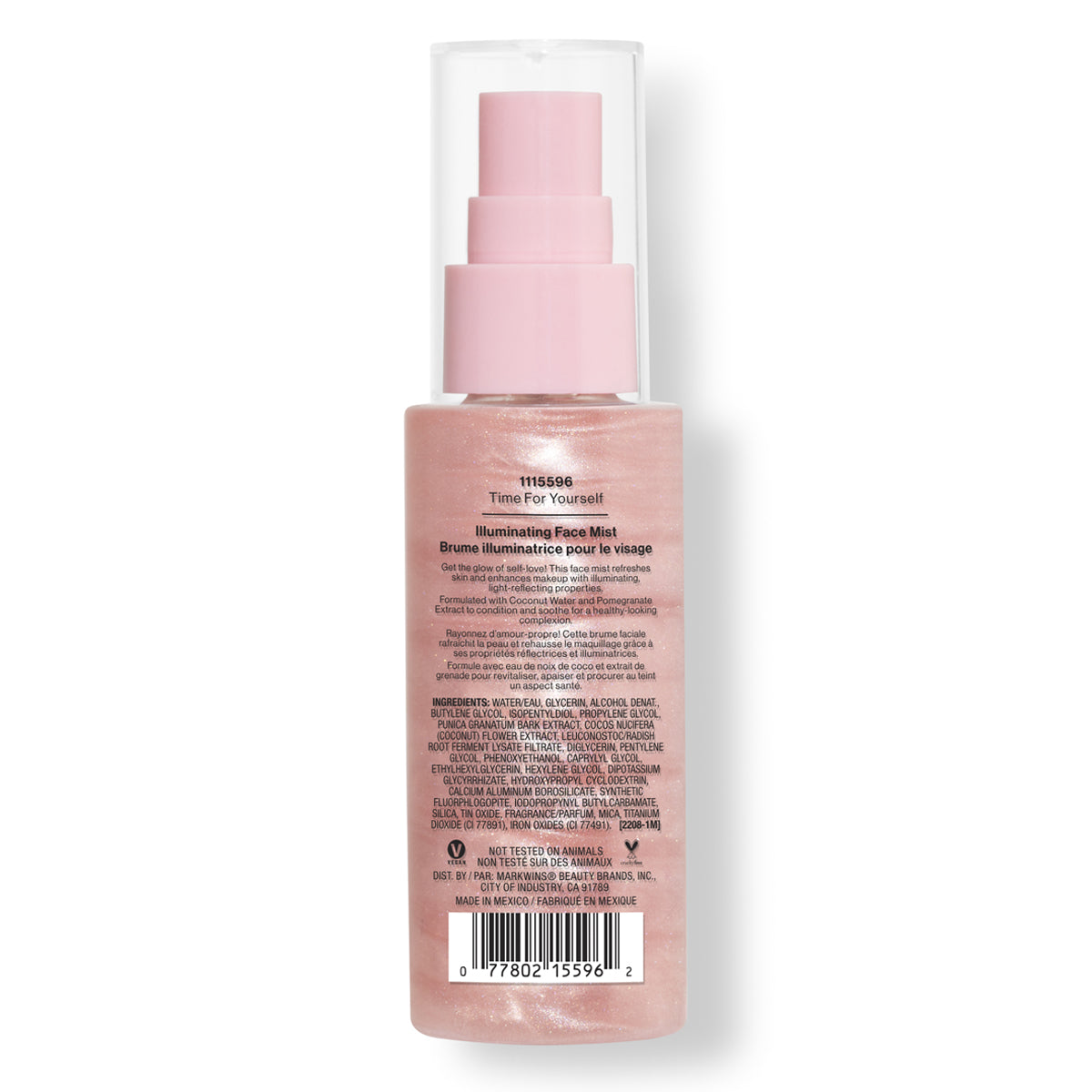 PAMPERED MIST FACIAL ILUMINADOR TIME FOR YOURSELF - WET N WILD