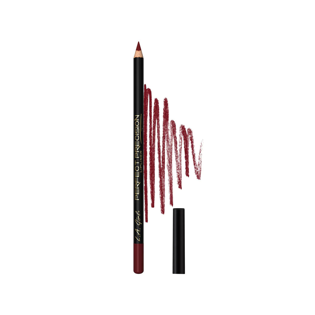 LA Girl Lip Liner Perfect Precision – Deep Red, Präziser Lippenstift Zum Konturieren