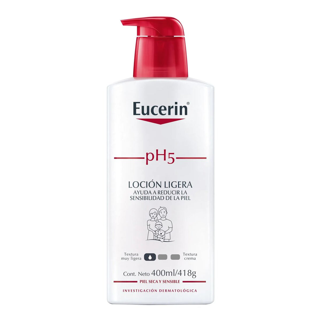 PH5 LOCIÓN TEXTURA LIGERA 400 ML EUCERIN