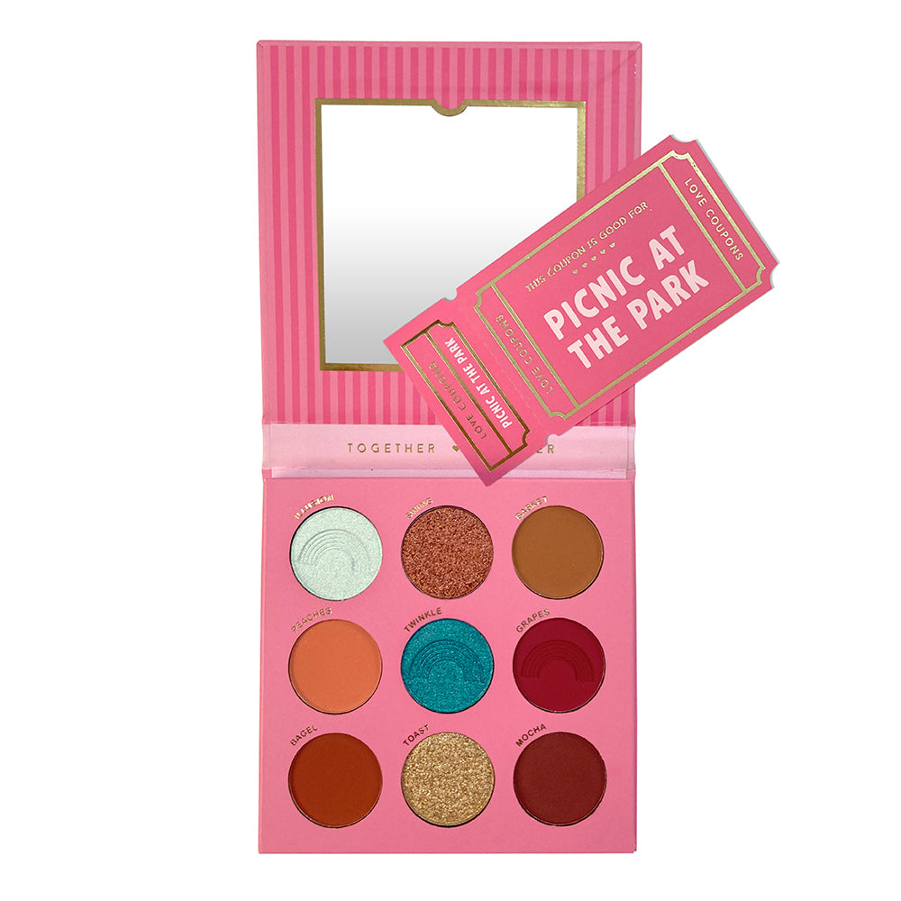 LOVE COUPONS PICNIC AT THE PARK 9 COLOR SHADOW PALETTE - LURE
