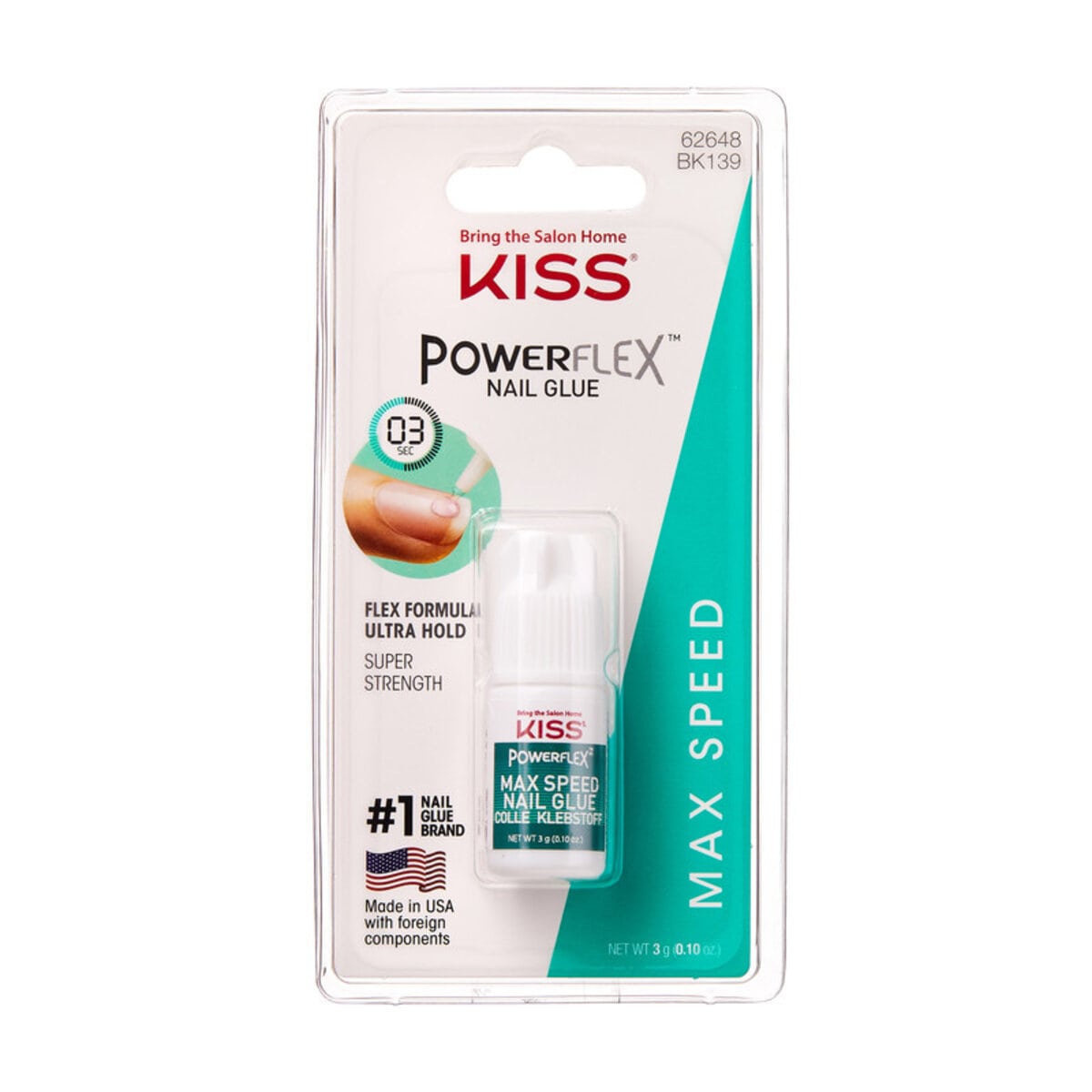 Kiss Powerflex Brush Pegamento de Uñas, Productos