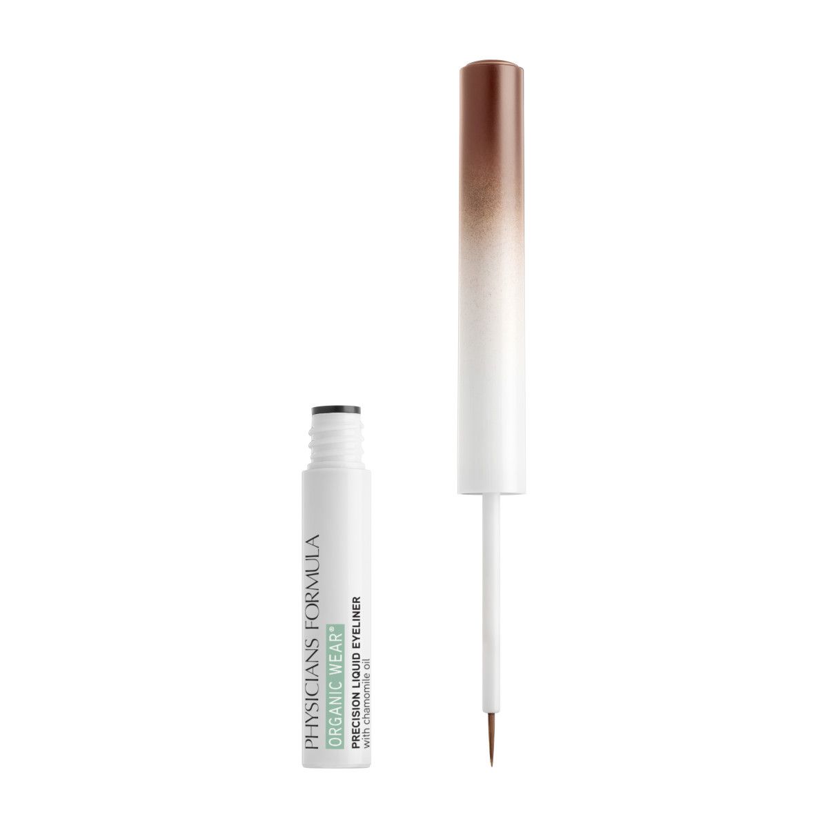 PRECISION LIQUID EYELINER ORGANIC WEAR BROWN - PHYSICIANS FORMULA