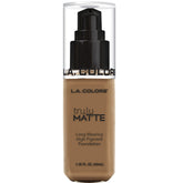BASE DE MAQUILLAJE LÍQUIDA TRULY MATTE - LA COLORS