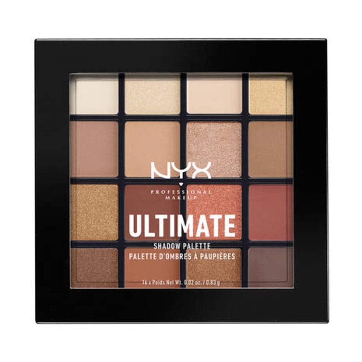 ULTIMATE SHADOW PALETTE WARM NEUTRALS - NYX PROFESSIONAL MAKEUP