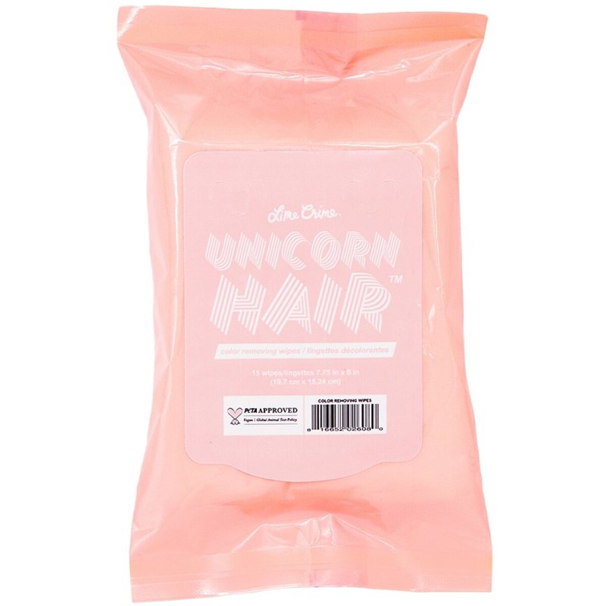 UNICORN HAIR COLOR REMOVING WIPES - LIME CRIME